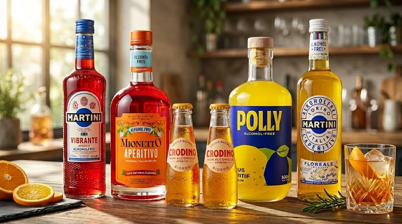 Alkoholfreie Aperitifs: Die 5 besten Alternativen im Überblick