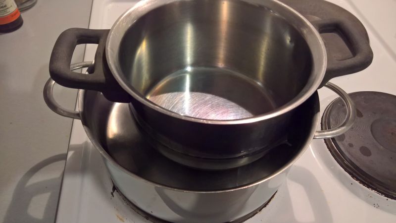 Topf mit Wasser