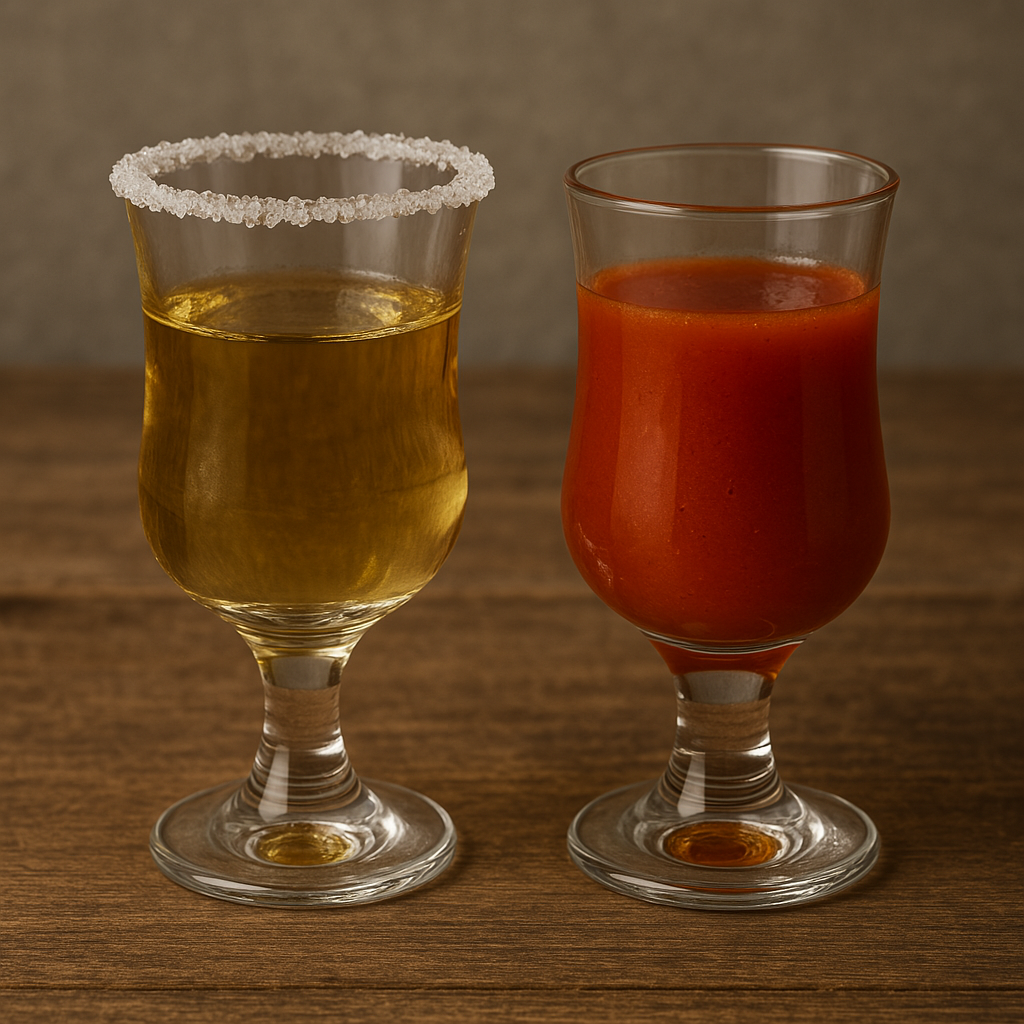Tequila mit Sangrita
