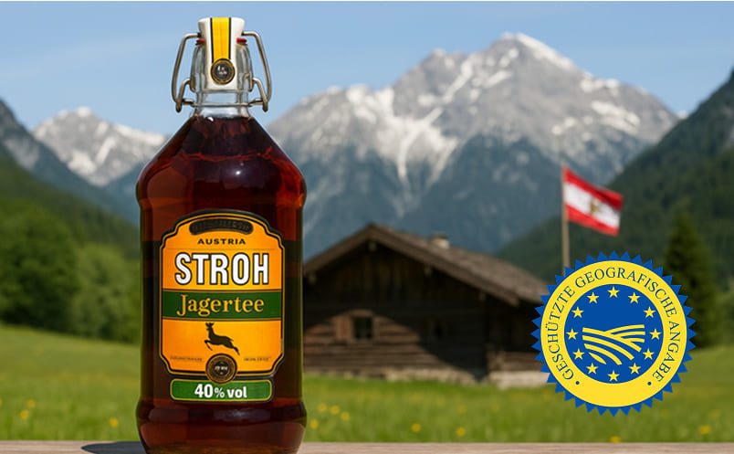 Jagertee - Spirituose mit geografischer Angabe aus Österreich