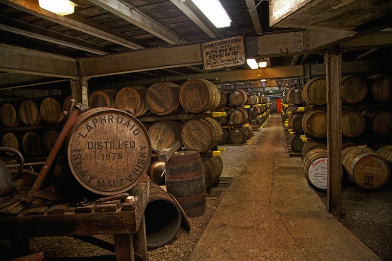 Whisky Lagerung Fässer