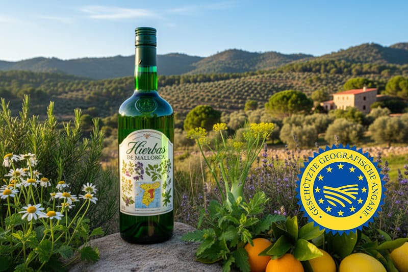 Hierbas de Mallorca: Der Kräuterlikör mit geografischer Angabe (g.g.A.)