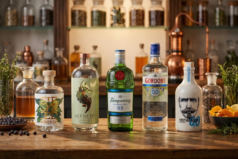 Die besten alkoholfreien Gin-Alternativen im Vergleich: Unsere Top-5 Empfehlungen