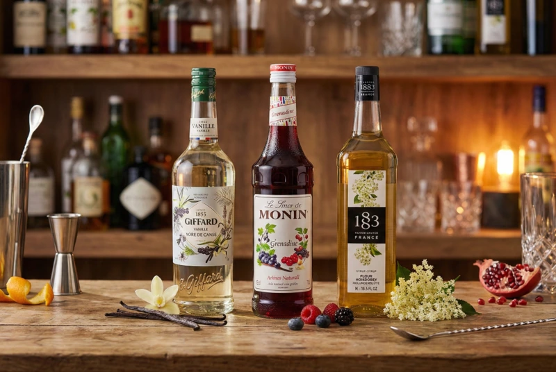 Sirup für die Hausbar: Welche Sorten du wirklich brauchst