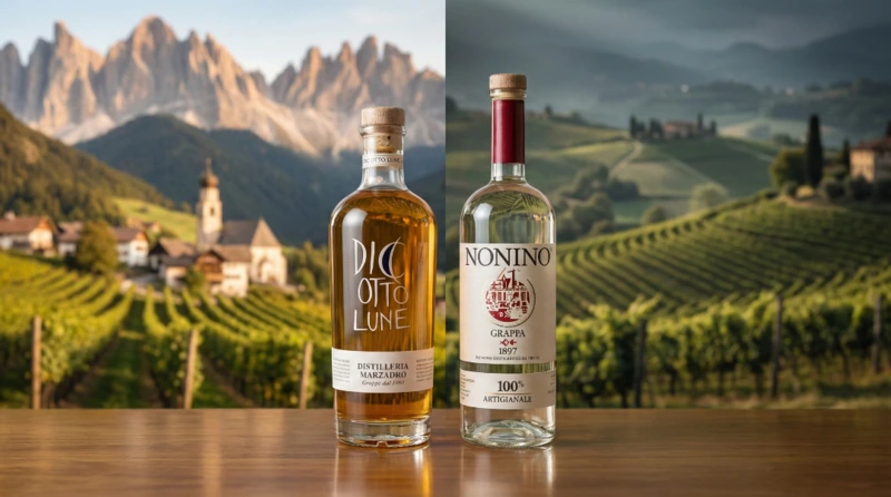 Grappa-Regionen erklärt: Warum das Trentino und Friaul das Herz der Produktion sind