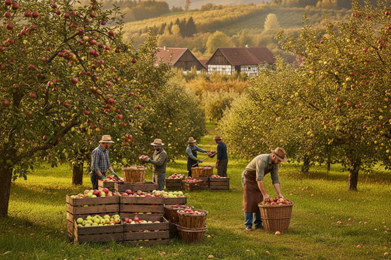 Streuobstwiesen-Saison: Von der Ernte zum edlen Brand